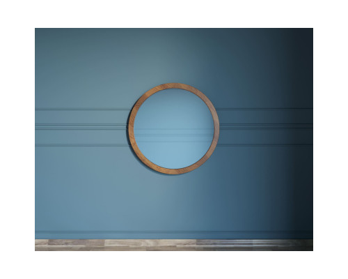 Зеркало Бруни круглое из массива дерева в наличии и на заказ