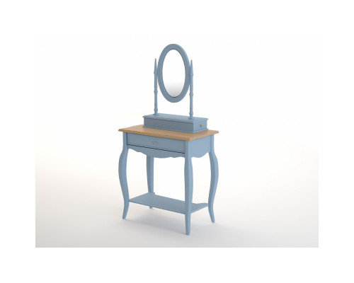 Туалетный столик Леонтина с зеркалом из массива дерева в наличии и на заказ